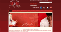 Desktop Screenshot of downtownyogashala.com