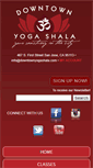 Mobile Screenshot of downtownyogashala.com